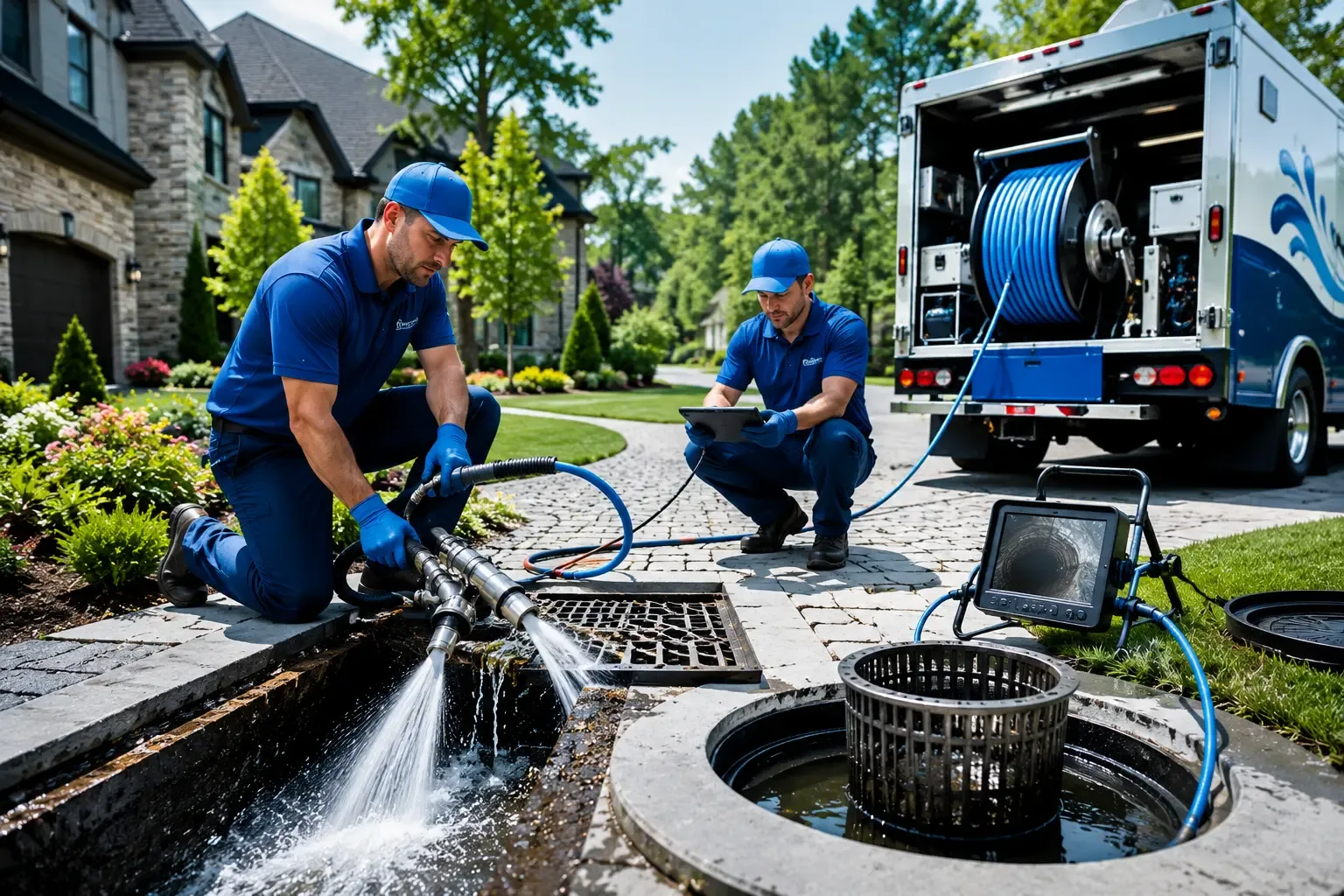 Local outdoor drain cleaning professionals in Lookeba, OK