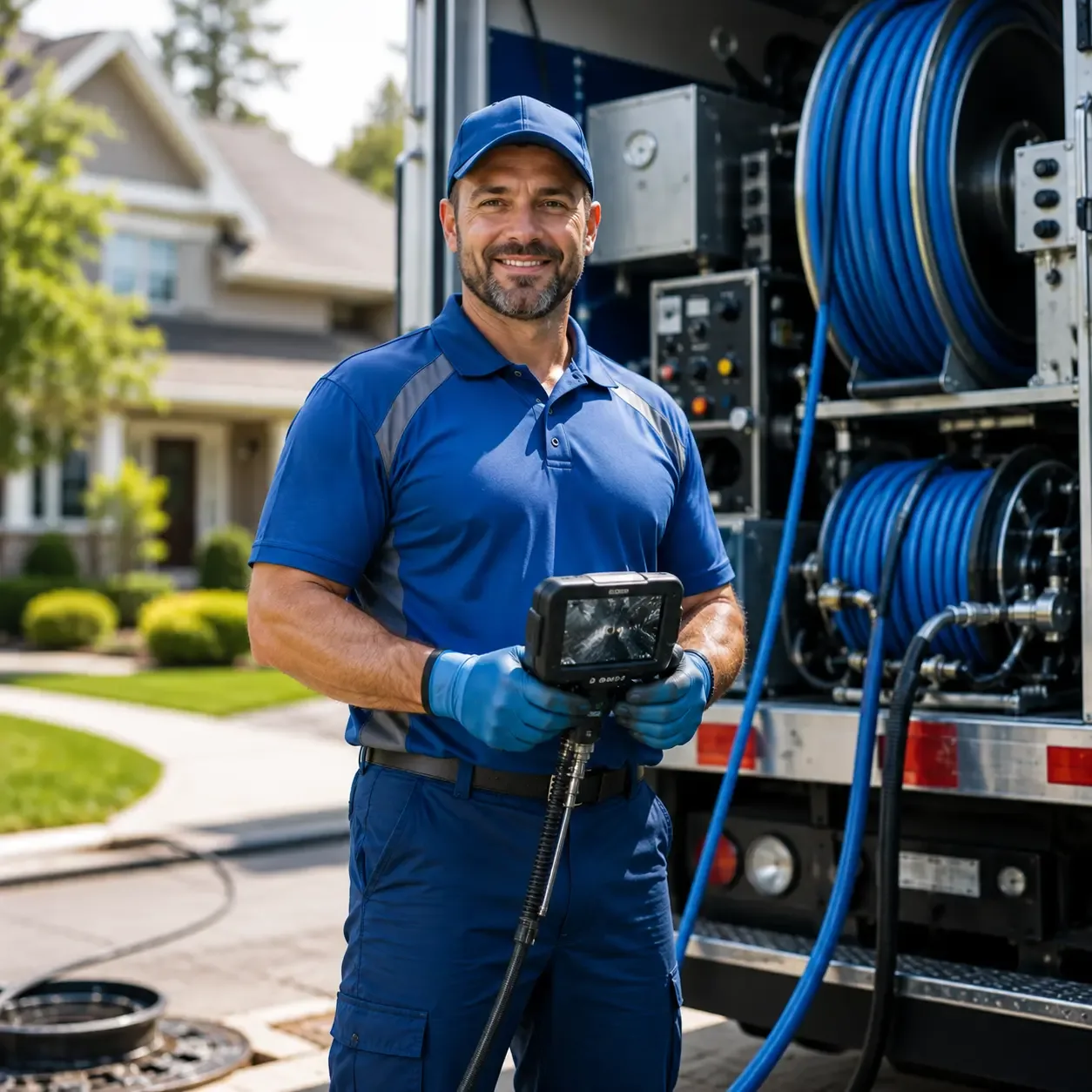Local outdoor drain cleaning specialists in Lookeba, OK